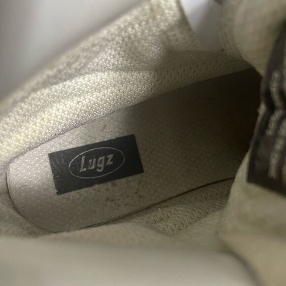 Lugz  Convoy Men’s synthetic White Lace-Up Boots SZ10